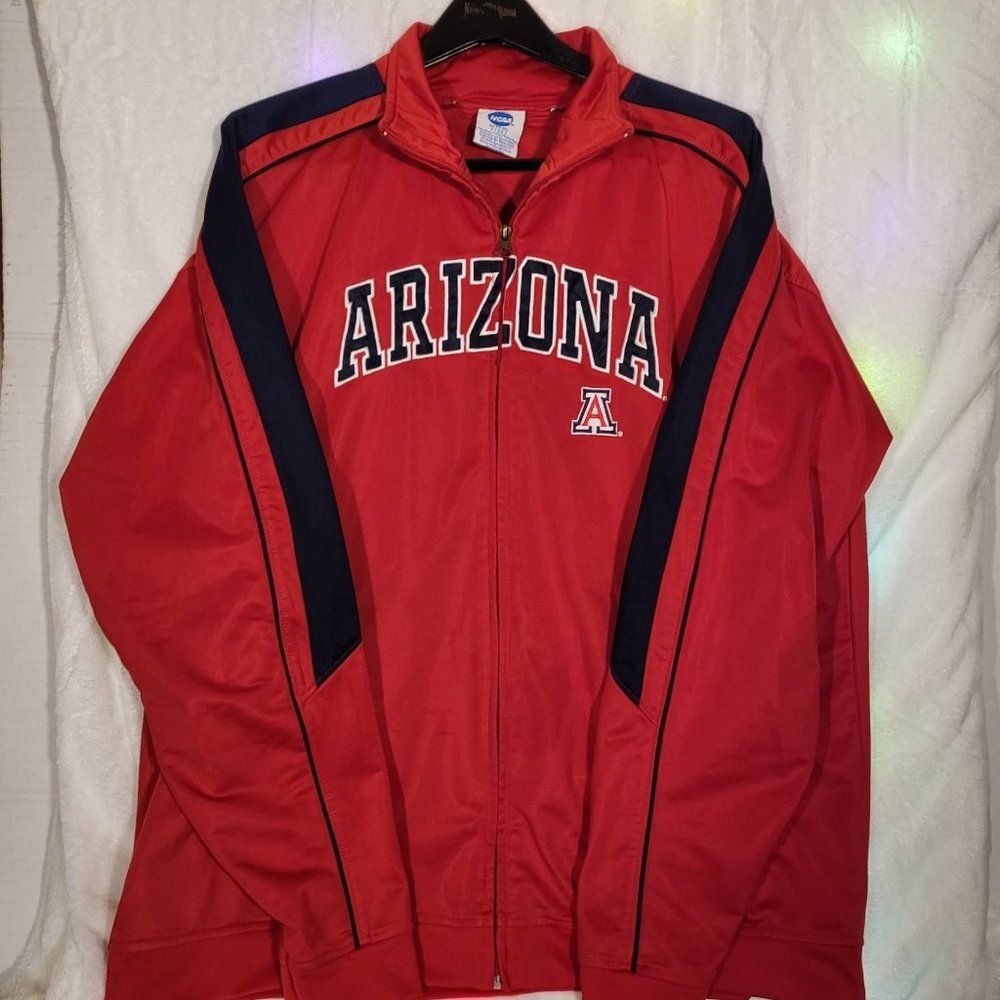 2000s NCAA Arizona Track Jacket size large